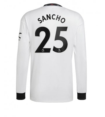 Manchester United Jadon Sancho #25 Bortedrakt 2022-23 Langermet